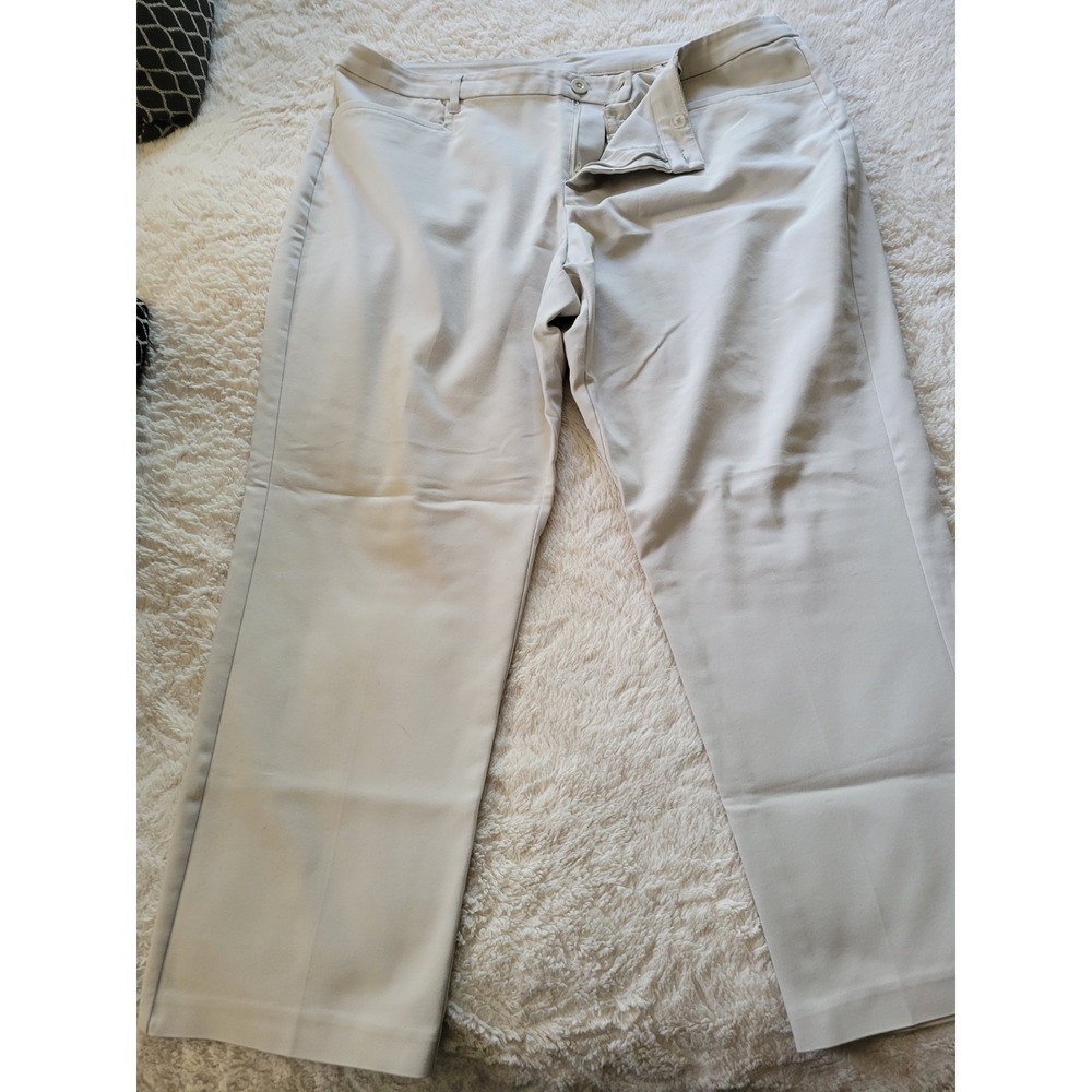 CJ Banks Women's Dress Pants Size 20W Khaki Plus Size